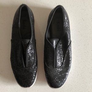 Black Glittery Keds